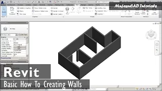 Revit How To Creating Walls Tutorial Basic