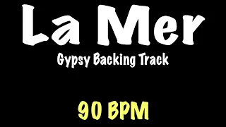 La Mer - Gypsy Jazz Backing Track 90 BPM - Django Reinhardt