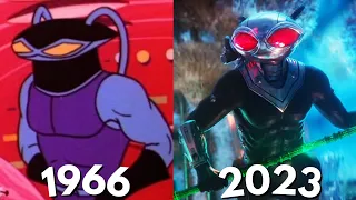 Evolution Of Black Manta  In Movies, Cartoons & Tv [1966-2023]