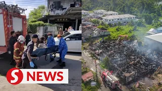 Elderly woman burns to death in fire that razed seven Sibu houses