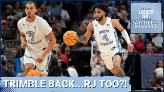 Seth Trimble is out of the portal & BACK for UNC | Is ACC Player of the Year RJ Davis back too?!