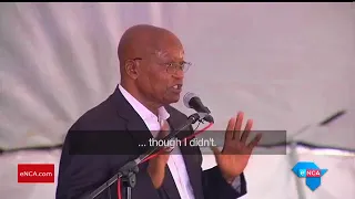 Jacob Zuma says he never stole money to build Nkandla