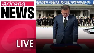 [LIVE/NEWSCENTER] President Moon calls for strong military for peace amid 70th Armed Forces Day
