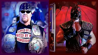 The Undertaker & Kane vs Edge & Christian WWF Tag Titles Match 8/23/01