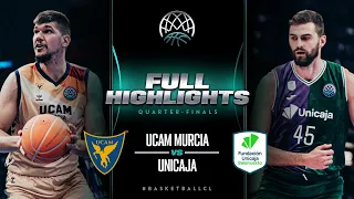 Semi-Finals: UCAM Murcia v Unicaja | Full Highlights | #BasketballCL 2023-24