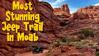 ONION CREEK OHV TRAIL in MOAB, UTAH: A Scenic Jeep Adventure with Stunning Drone Footage; S3E19