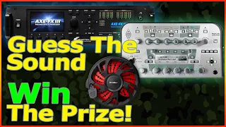 Axe FX 3 vs. Kemper | Free Giveaway - Guess The Sound