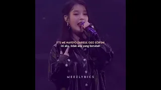 Kpop(IU) bbi bbi song stage mix and with lyrics too💜💜