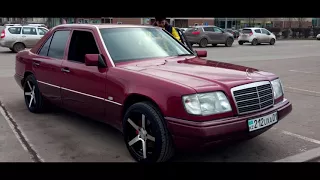 W124 E280 бордовый зверь