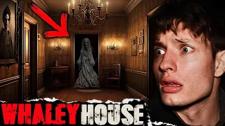 OVERNIGHT in HAUNTED WHALEY HOUSE *ATTACKED by EVIL SPIRITS*