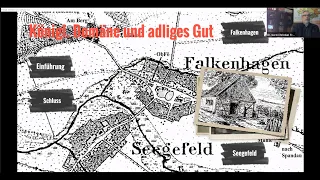 Falkenhagen und Seegefeld - Domänendorf und Adelsgut im 18. Jahrhundert