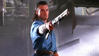 Jean Claude Van Damme le dispara al asesino de palomas | Hard Target: Operación cacería | Clip 🔥 4K