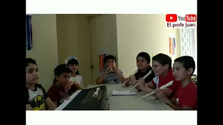 Camilo, Vida de rico, flauta dulce fácil, easy flute recorder.