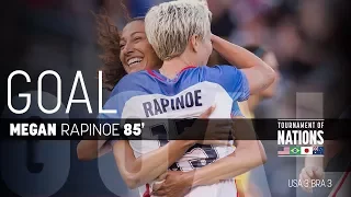 WNT vs. Brazil: Megan Rapinoe Goal - July 30, 2017