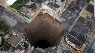 5 Largest Sinkholes Caught On Camera