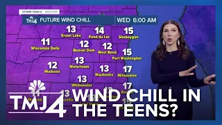Southeast Wisconsin weather: Windy Wednesday ahead with highs in the 30s