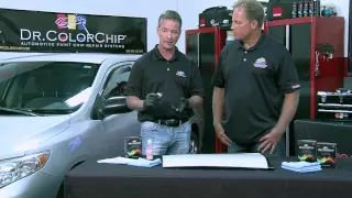 How to use the Dr. ColorChip System to fix rock chips on your car!