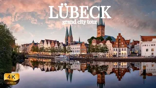 【4K】LUBECK, Germany - Walking Tour Through Heart of The Old Town