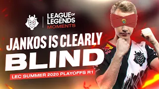 Jankos is Clearly Blind | LEC Summer 2020 Playoffs G2 vs MAD Lions Moments