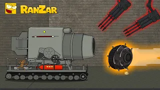 Bunker with Surprise Cartoons about tanks