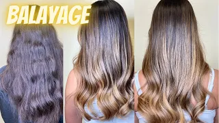 Como hacer un Balayage Miel Dorado/HOW TO DO Gold Balayage