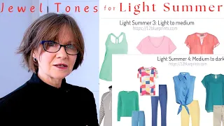 Jewel Tones for Light Summer