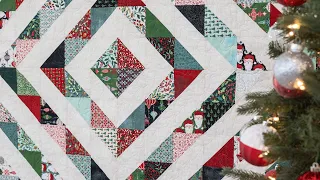 Tips for Making Half Square Triangles + FREE Quilt Pattern | a Shabby Fabrics Tutorial
