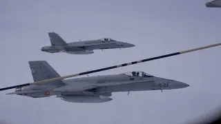 NATO: Spanish Fighter Jets Hit the Throttles-Over the Baltic Sea Region Exercise Ramstein Alloy 2024