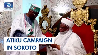 Atiku Campaigns In Sokoto, Promises To Construct Sokoto-Gusau-Funtua Road