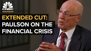 Former Treasury Sec. Paulson On The 2008 Crisis