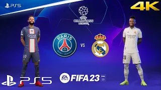 FIFA 23 - REAL MADRID vs PSG - PS5 4K