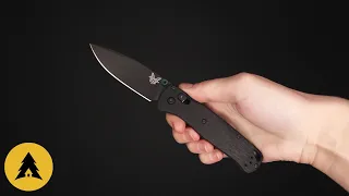 Складной нож Benchmade Bugout сталь CPM M4, рукоять Black G10