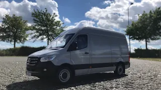 Mercedes-Benz Sprinter van 1:18 from Norev [unboxing] Dawe.Diecast