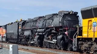 Big Boy 4014 Steam Train - The Road to Restoration: Pomona to Colton