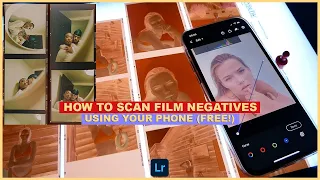 How to Scan Film Negatives USING A PHONE! (FREE)