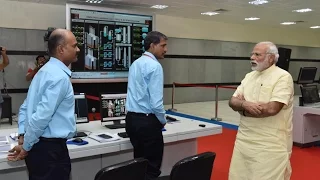 PM Modi Visit's Central Control Room of ONGC & Visits Plant of OPAL in Dahej, Gujarat