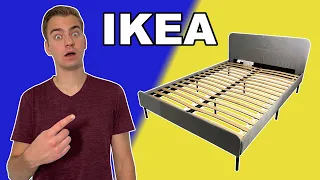 CHEAP IKEA Bed Frame. A Nice Surprise!