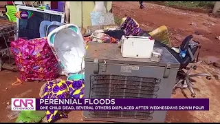 Perennial Floods: One child dead; several others displaced after Wednesday downpour