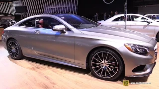 2015 Mercedes-Benz S-Class Coupe S550 4matic - Exterior,Interior Walkaround - 2015 Detroit Auto Show