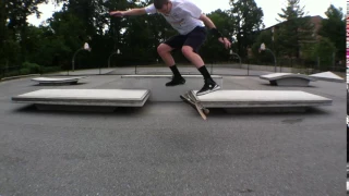 Backside 180 Kickflip