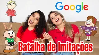 BATALHA DE IMITAÇÕES COM A VOZ DO GOOGLE (Yasmin Yassine)