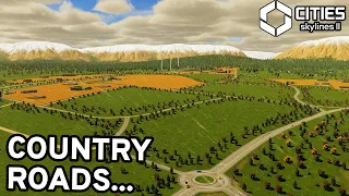 Creating REALISTIC Countryside In Cities Skylines 2!