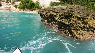 POV SURF BALI - Almost Stuck on This Rock After BIG BARREL