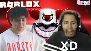 ROBLOX DE MIEDO CON MAAU *Dueño de un tesla* 😰😱👻