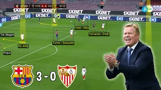 Barcelona's Incredible 2nd Leg Comeback | Barcelona vs Sevilla 3-0 | Tactical Analysis