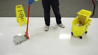 Basic Cleaning Techniques - Wet Mopping