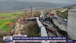 Train crash in Greece kills 36, injures 85 | FOX 13 Seattle