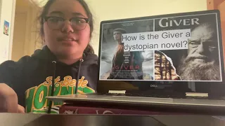 How is the giver a dystopian novel (school presentation)