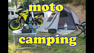 Moto campeggio - cosa portare e cosa mangiare