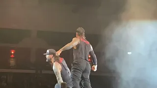 WWE cardiff uso entrance